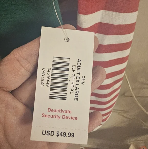 Christmas Sweater Elf Hood - Picture 3 of 3